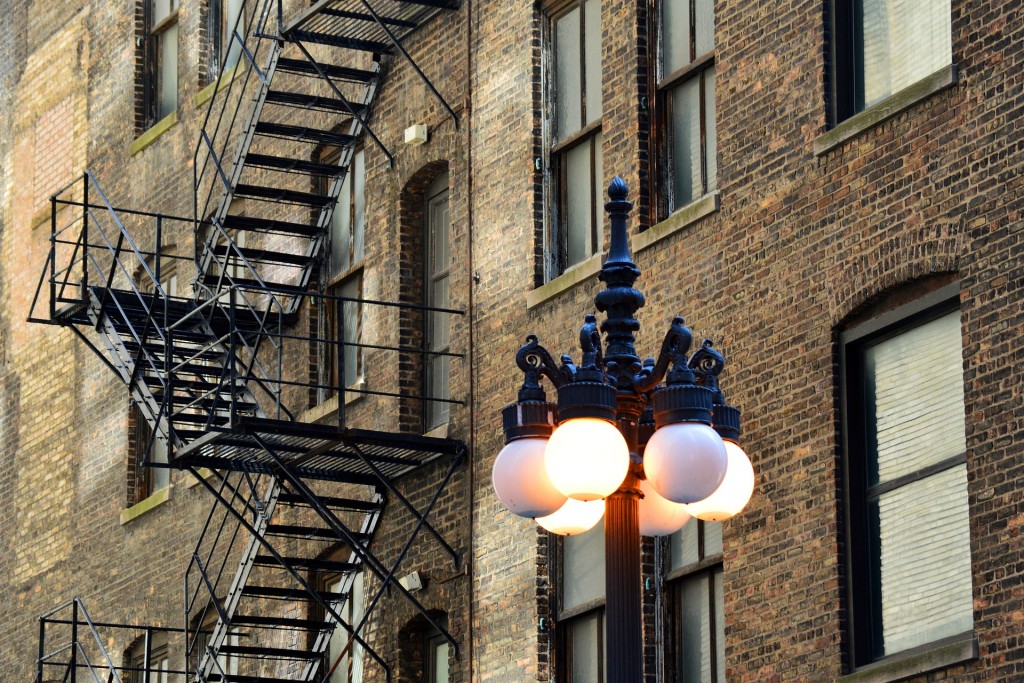 Old Town Chicago is full of historical buildings and tree-lined streets.